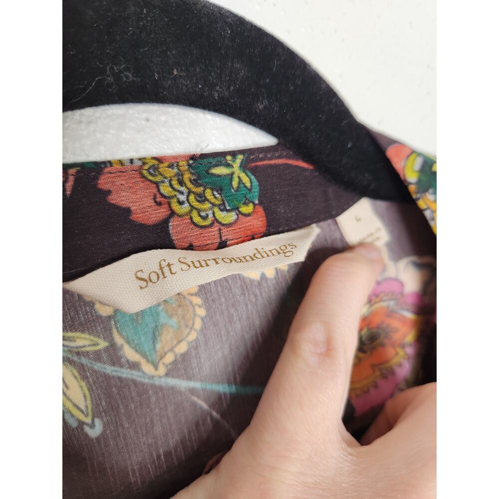 Soft Surroundings Boho Beaded Sequence Embroidere… - image 8